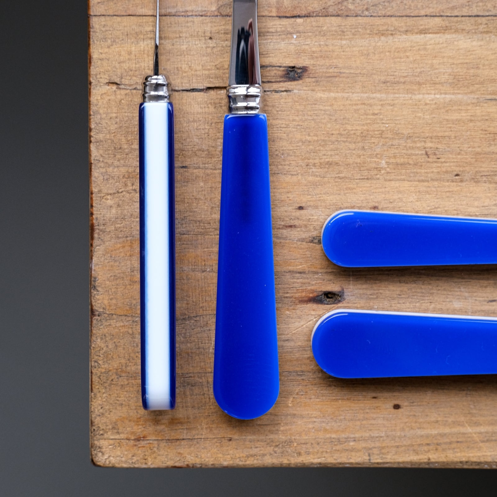 Duo, Lapis blue - Dinner knife