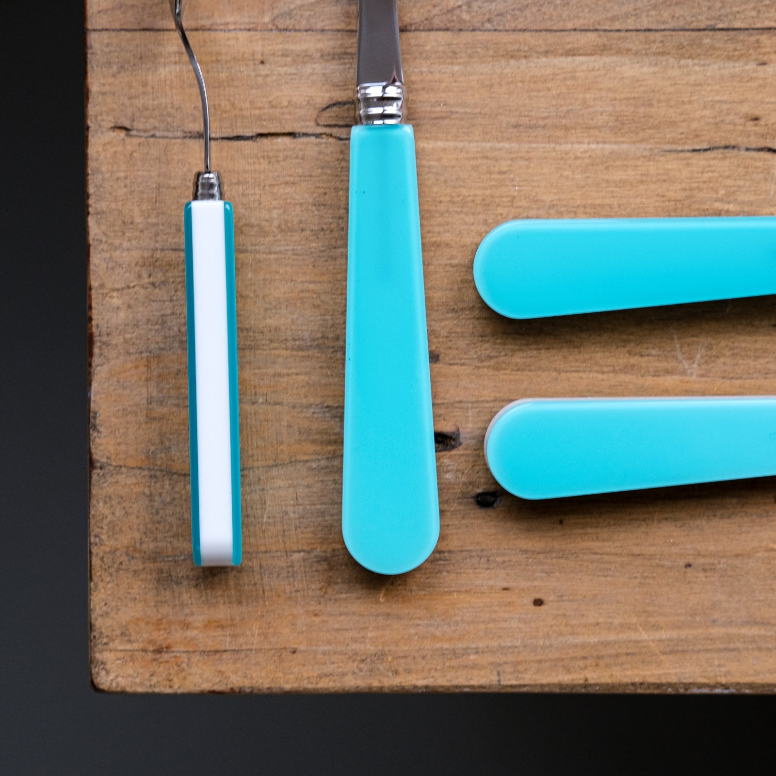 Duo, Turquoise - Steak knife