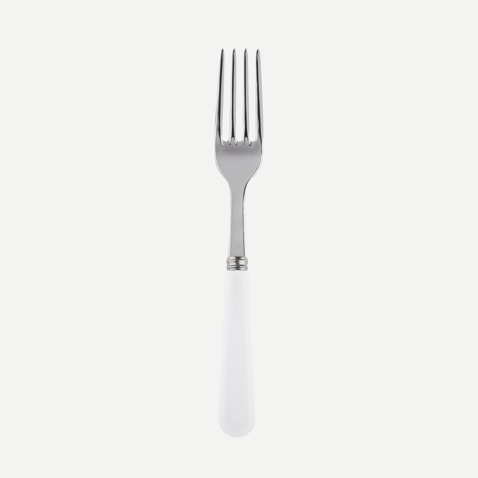Duo, White - Salad fork