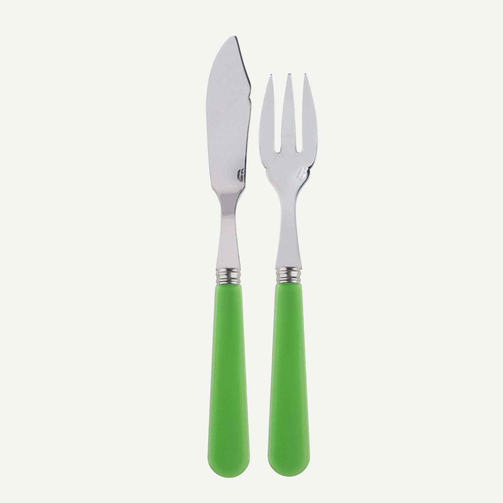 Duo, Garden green - Fish set