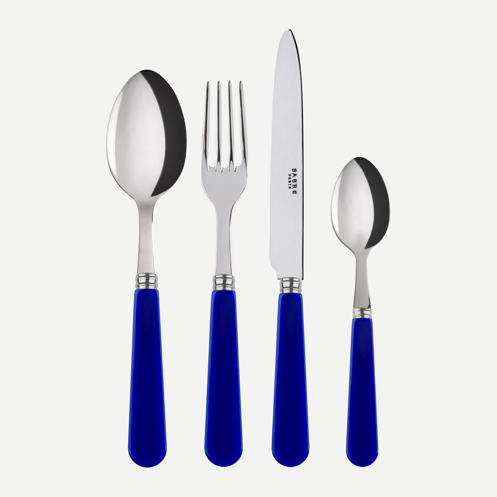 Duo, Bleu outremer - Set de 4 couverts de table