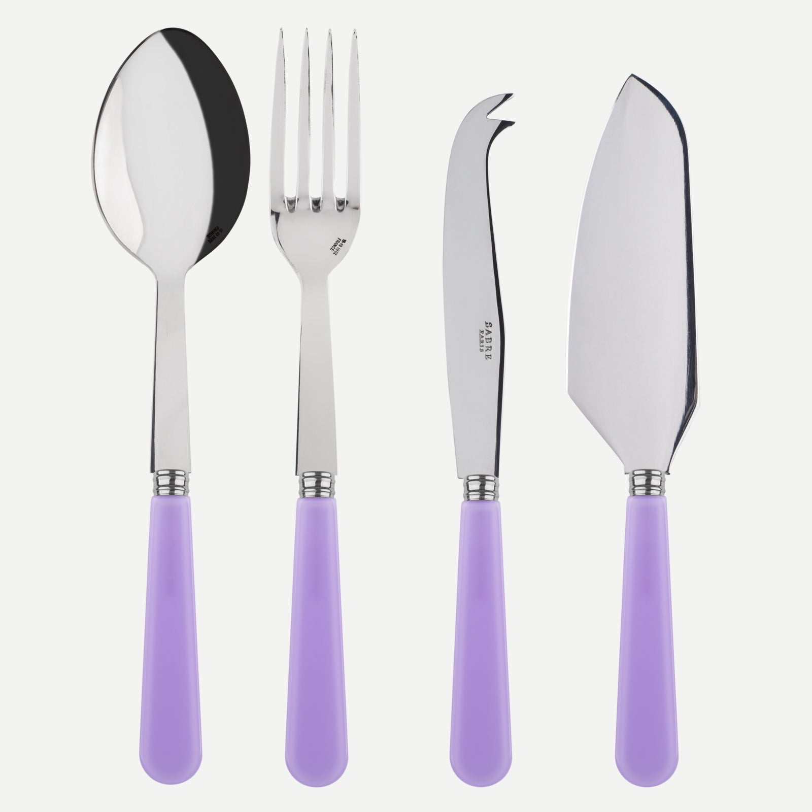 Duo, Lilas - Set Les Essentiels - ensemble de 4 couverts de service