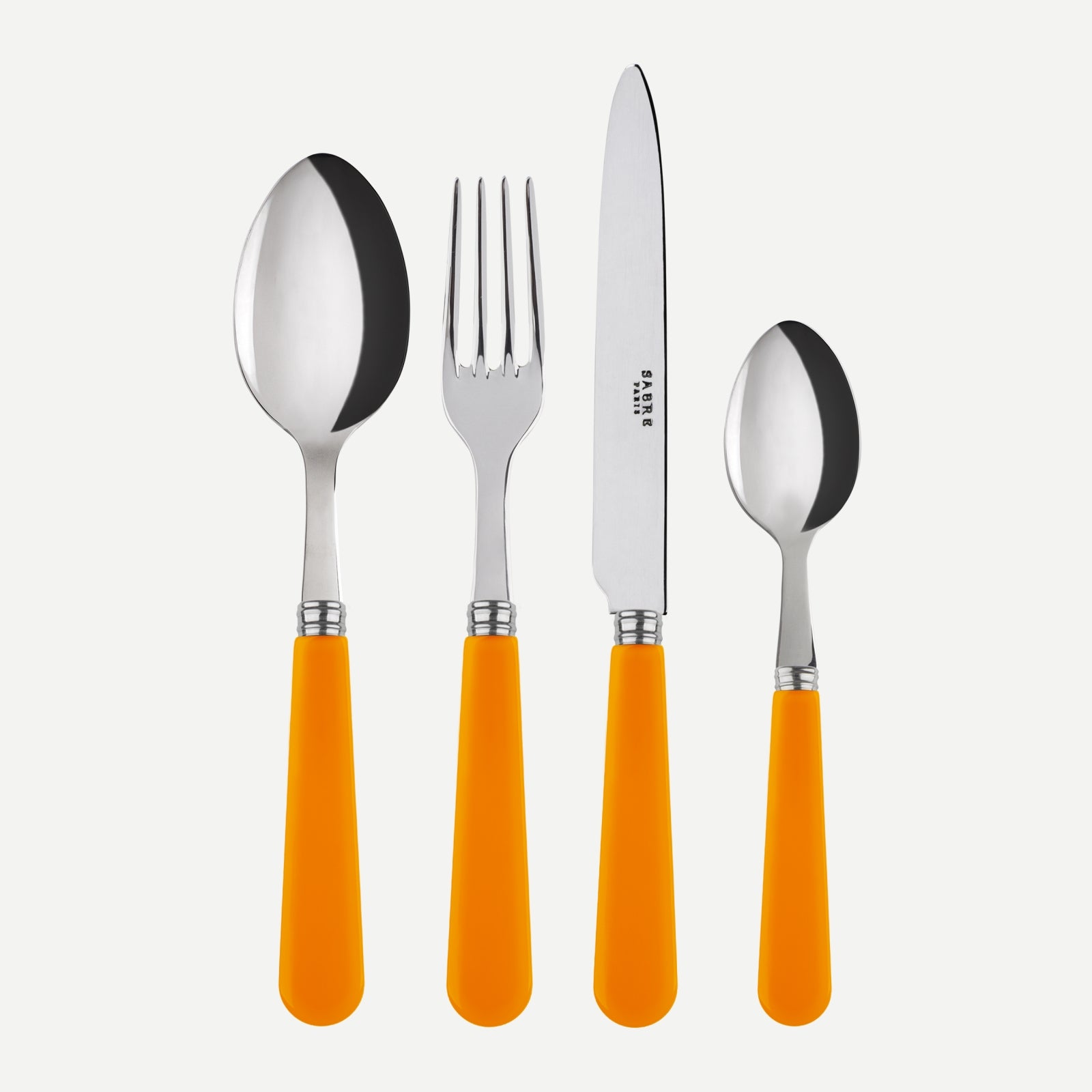 Duo, Orange - 48 pieces cutlery set