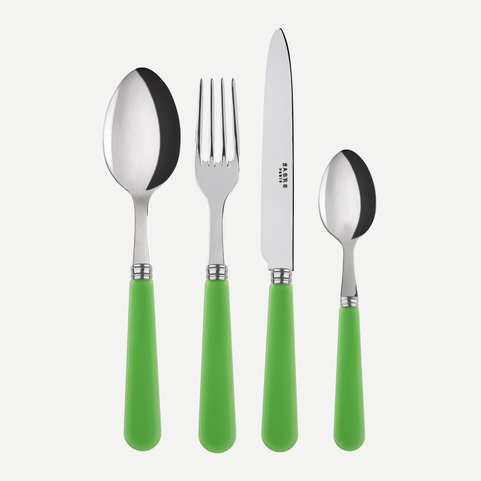 Duo, Garden green - 48 pieces cutlery set