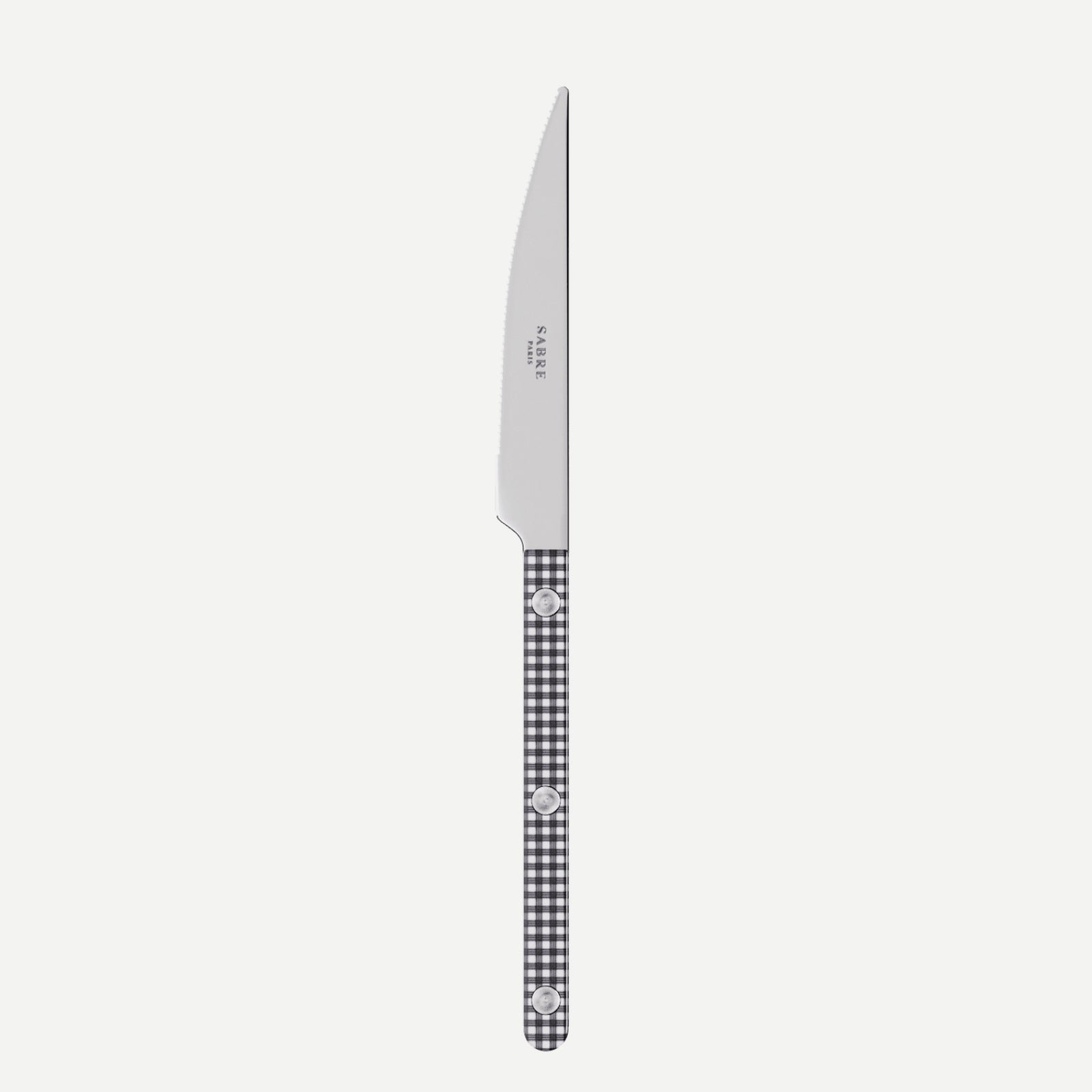 Bistrot Gingham, Black - Dessert knife