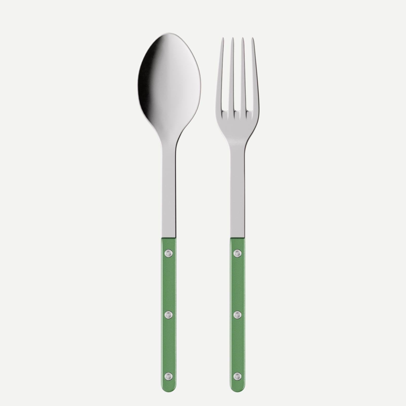 Bistrot Pearly, Garden green - Serving set