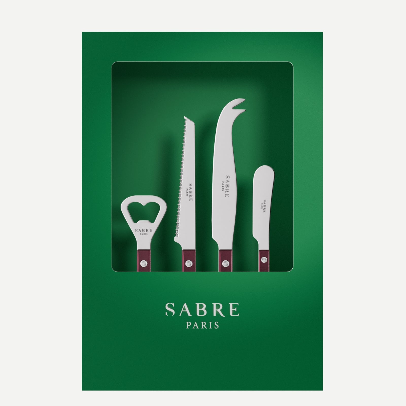 Bistrot Pearly, Aubergine - Coffret Set Apéro