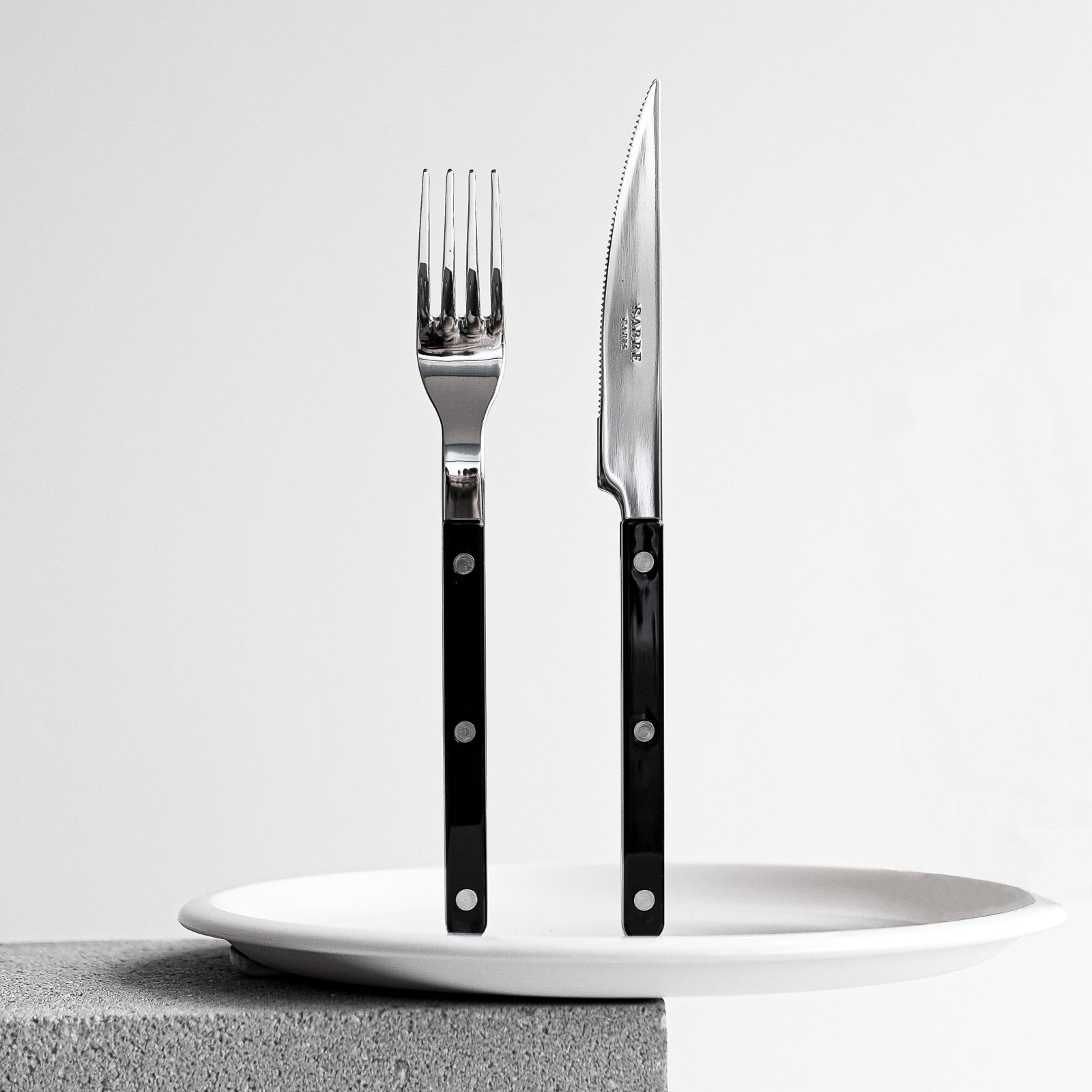 Bistrot Solid, Black - Dinner knife