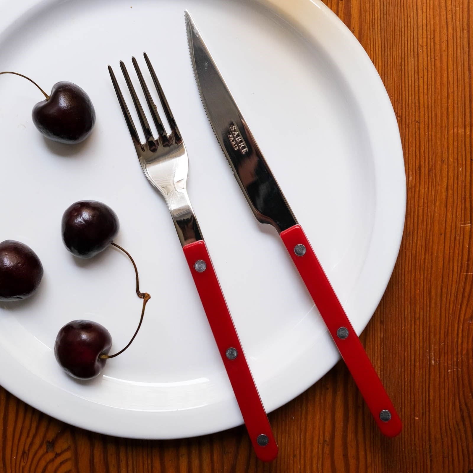 Bistrot Solid, Burgundy - Dinner knife