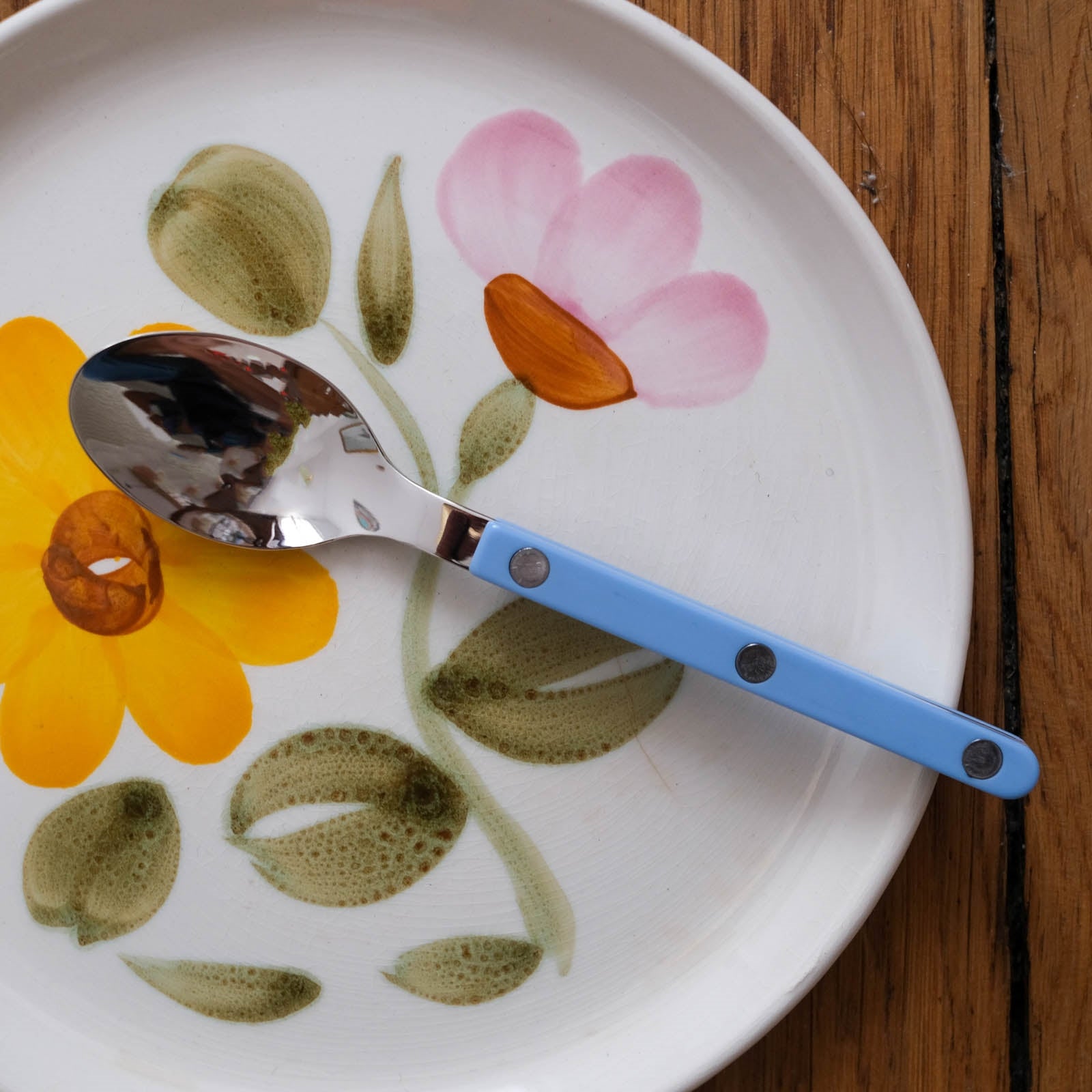 Bistrot Uni, Bleu pastel - Petite cuillère