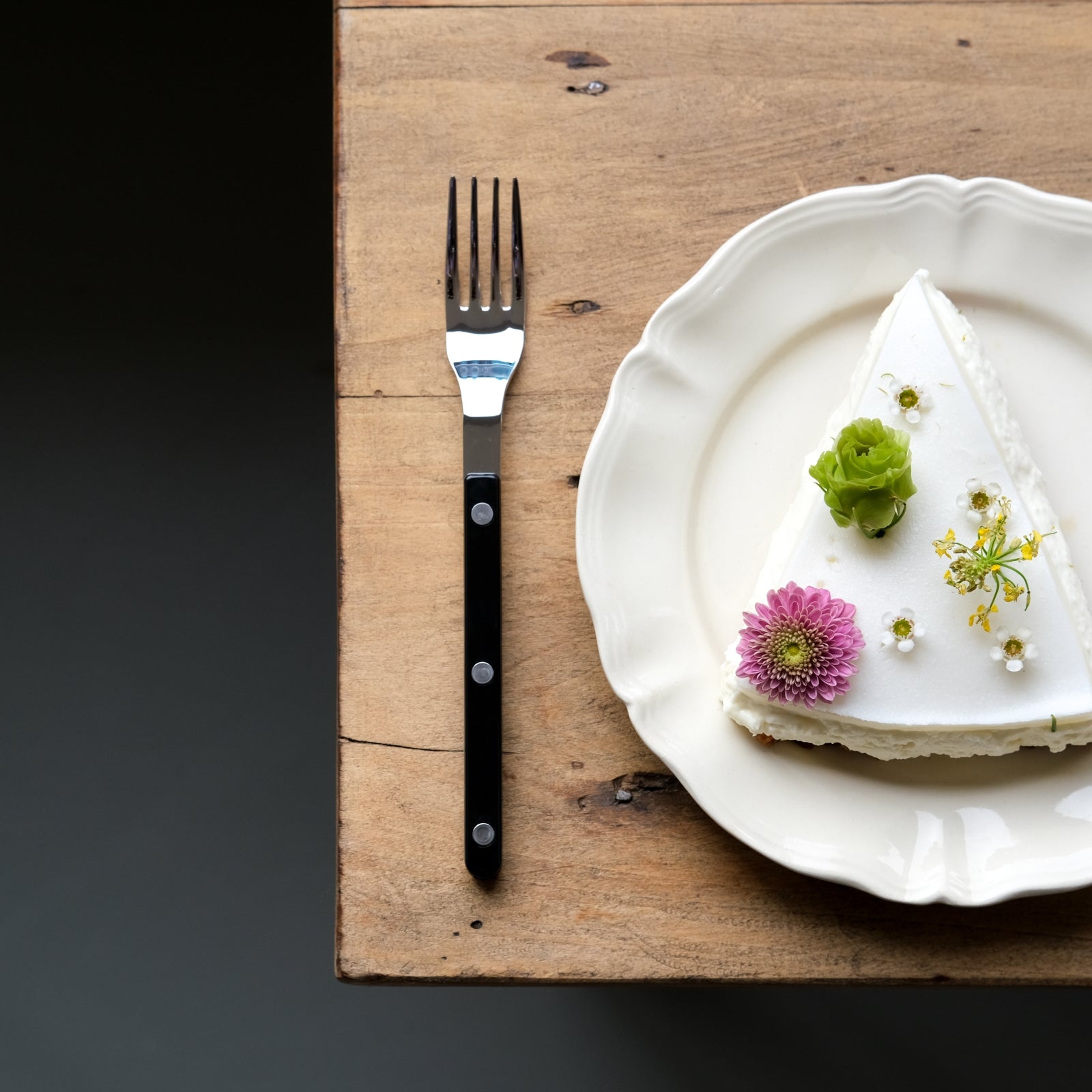 Bistrot Solid, Black - Salad fork