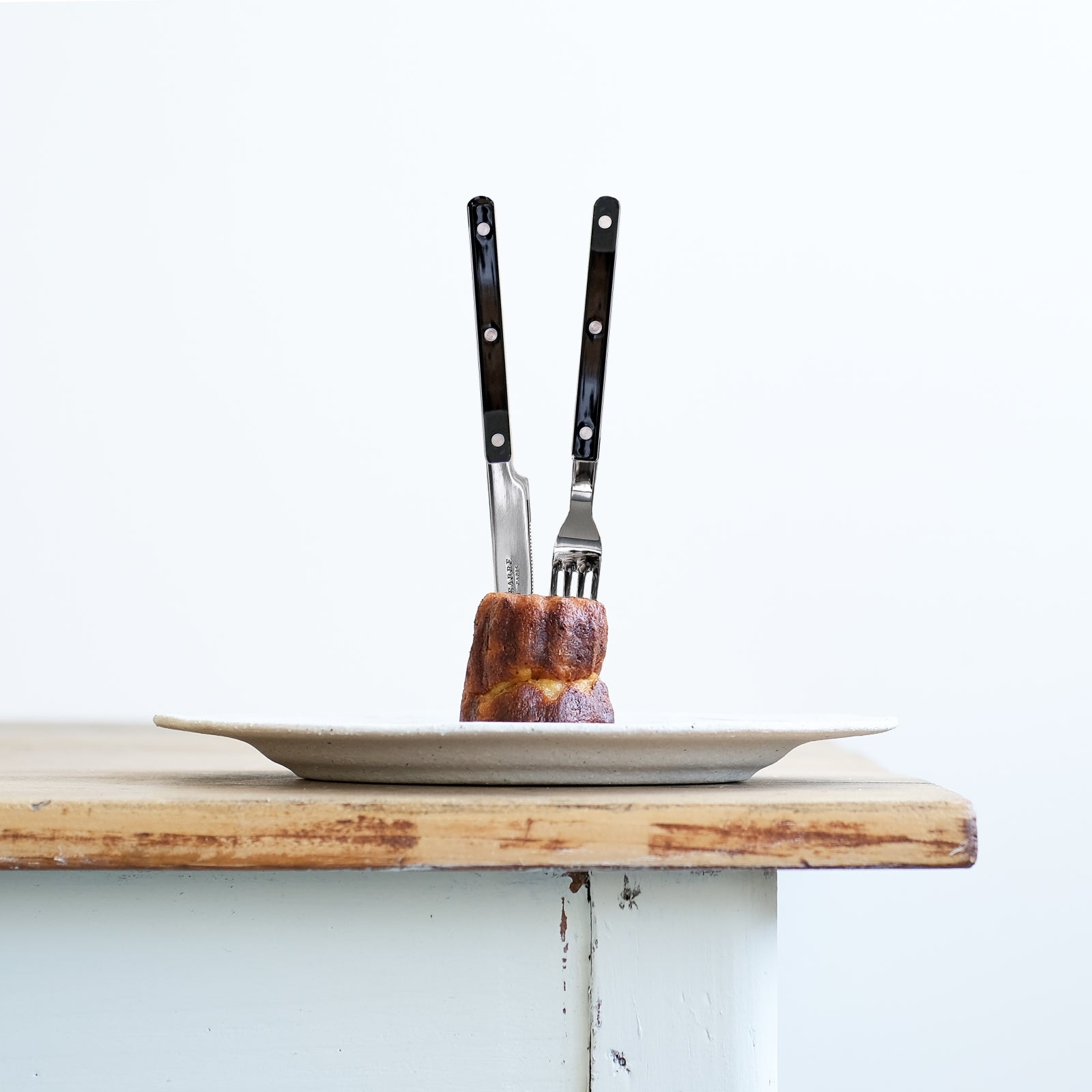 Bistrot Effen, Zwart - dessertvork