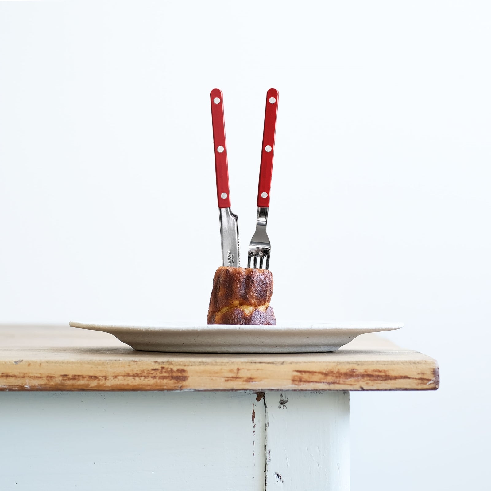 Bistrot Solid, Burgundy - Salad fork