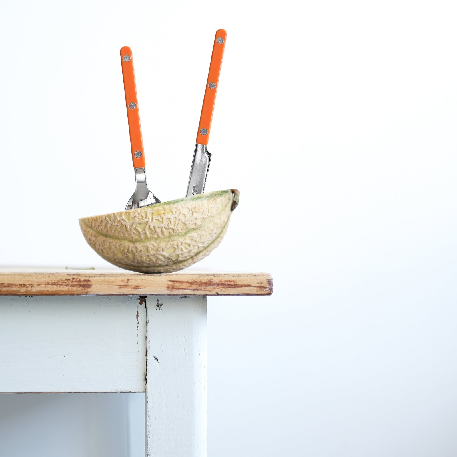 Bistrot Uni, Orange - Couteau à dessert