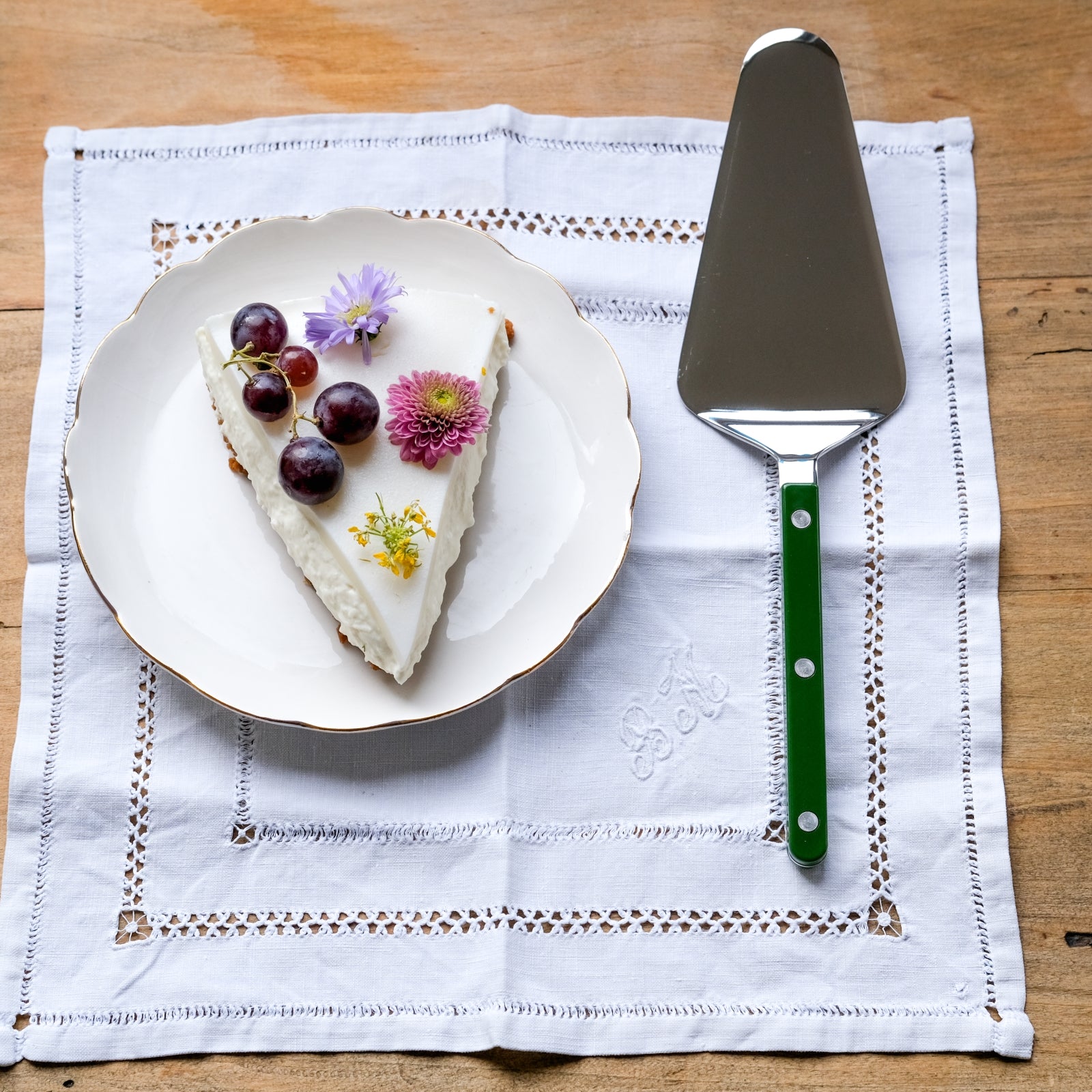 Bistrot Uni, Vert - Pelle à tarte