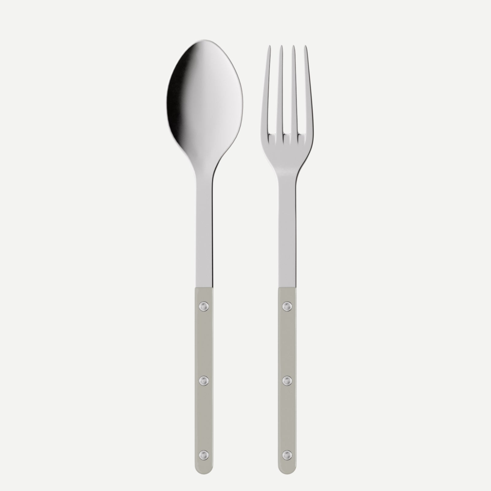 Bistrot Solid, Grey - Serving set