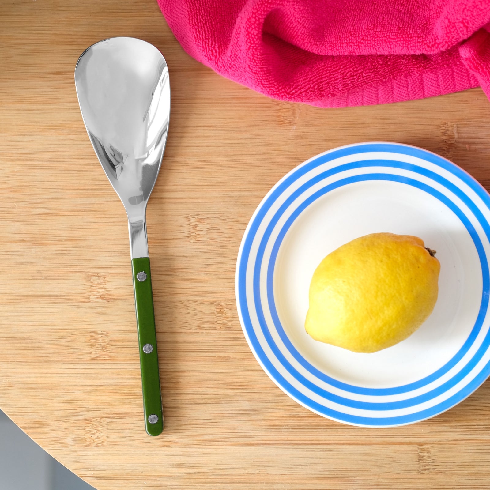 Bistrot Solid, Grün - Reislöffel