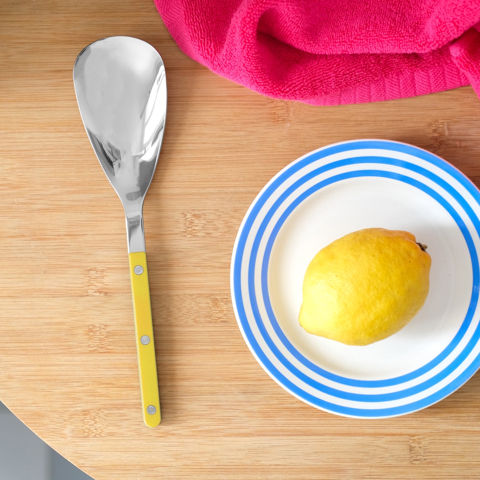 Bistrot Uni, Jaune - Cuillère à riz