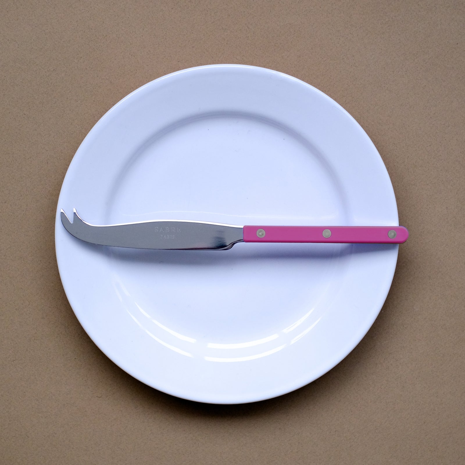 Bistrot Uni, Framboise - Couteau à fromage GM