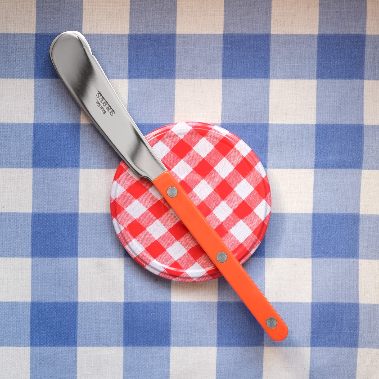 Bistrot Uni, Orange - Couteau à beurre