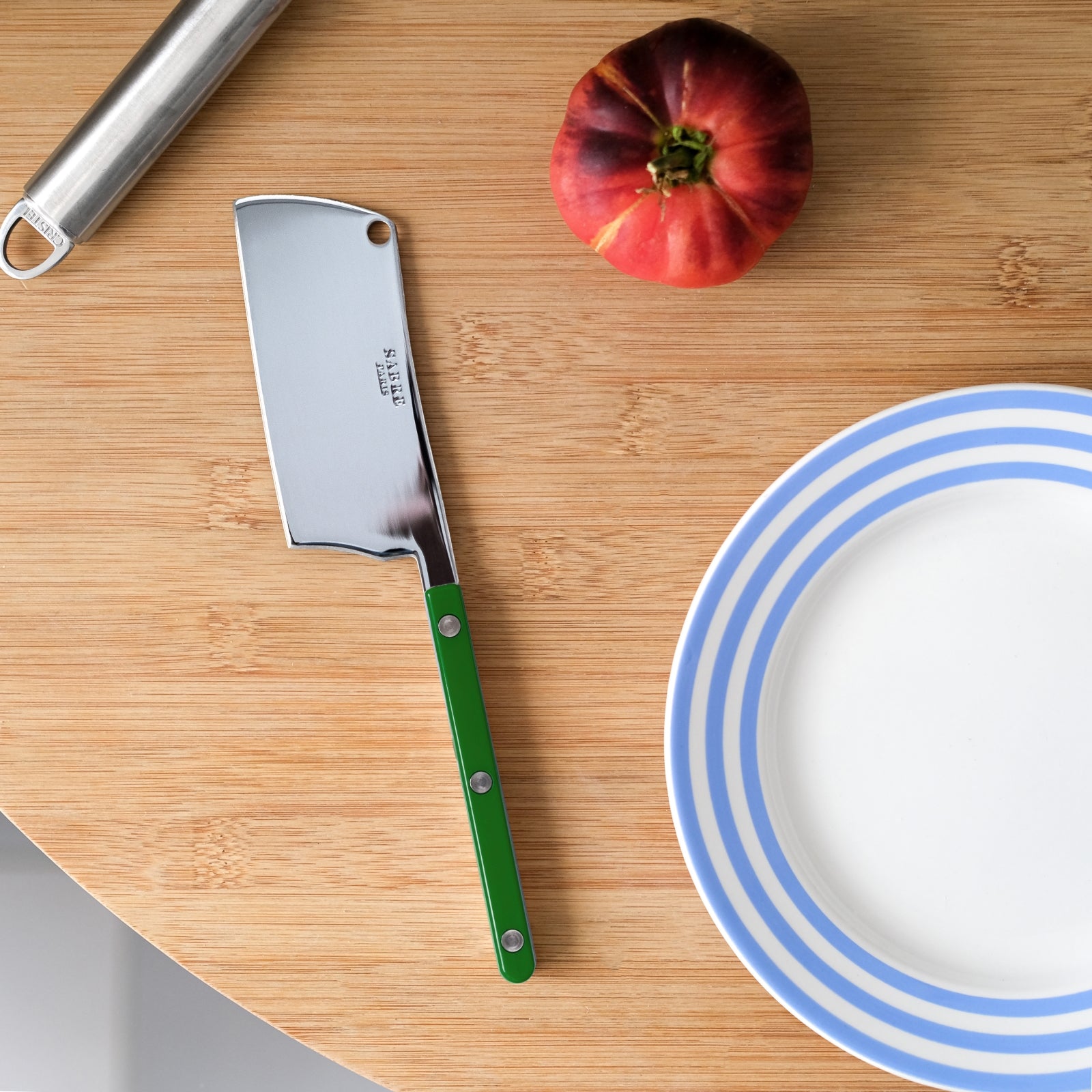 Bistrot Uni, Vert - Couperet à fromage