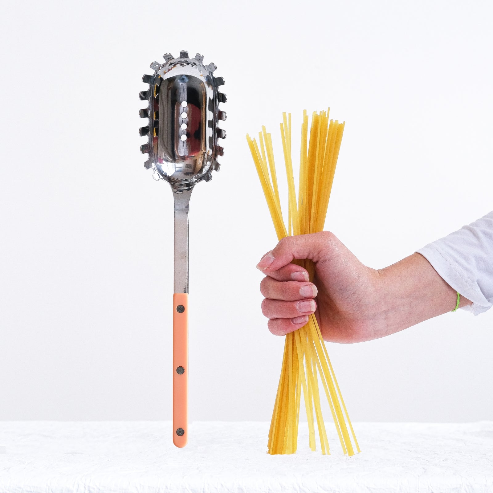 Bistrot Uni, Rose nude - Cuillère à spaghetti