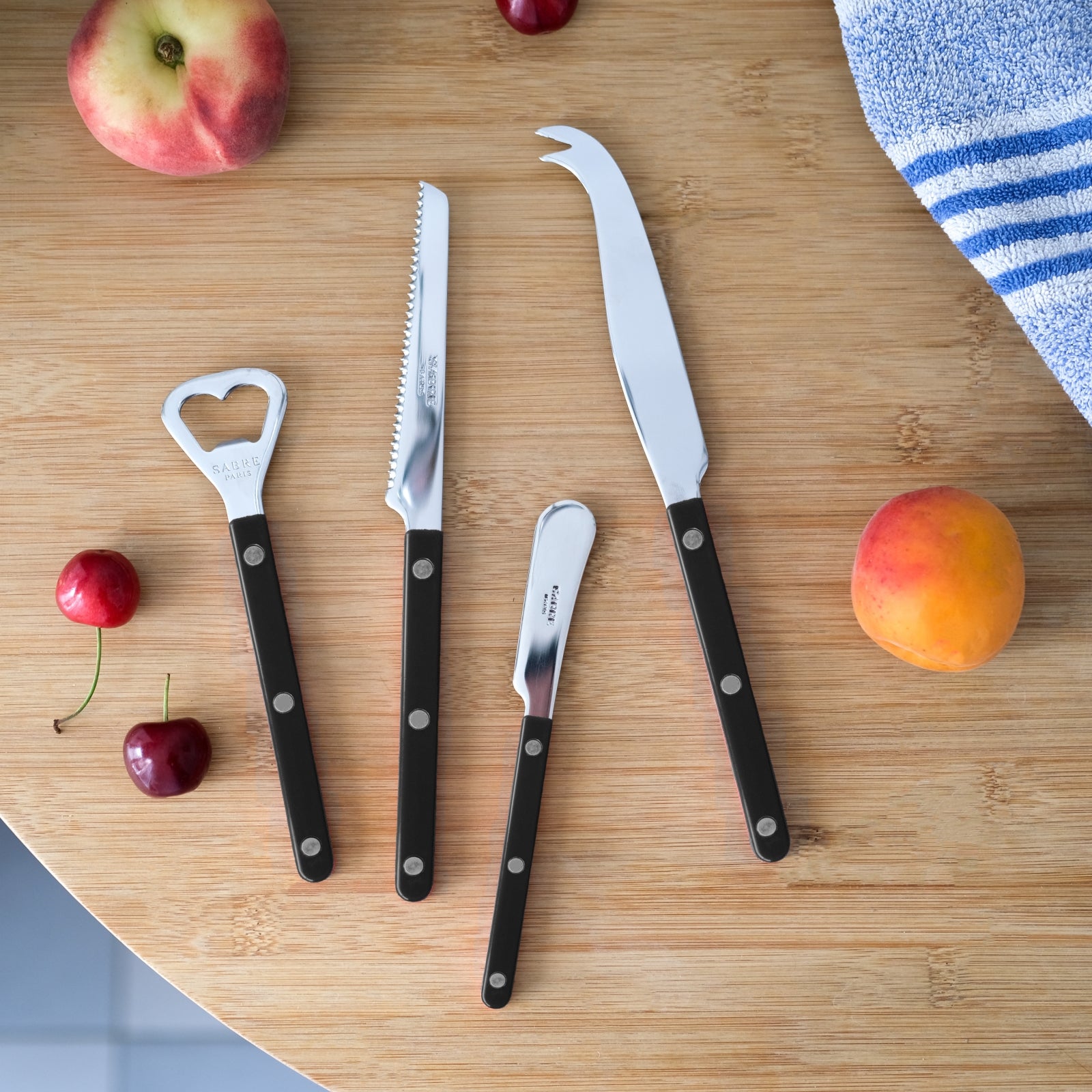 Bistrot Uni, Noir - Set apéro Bistrot