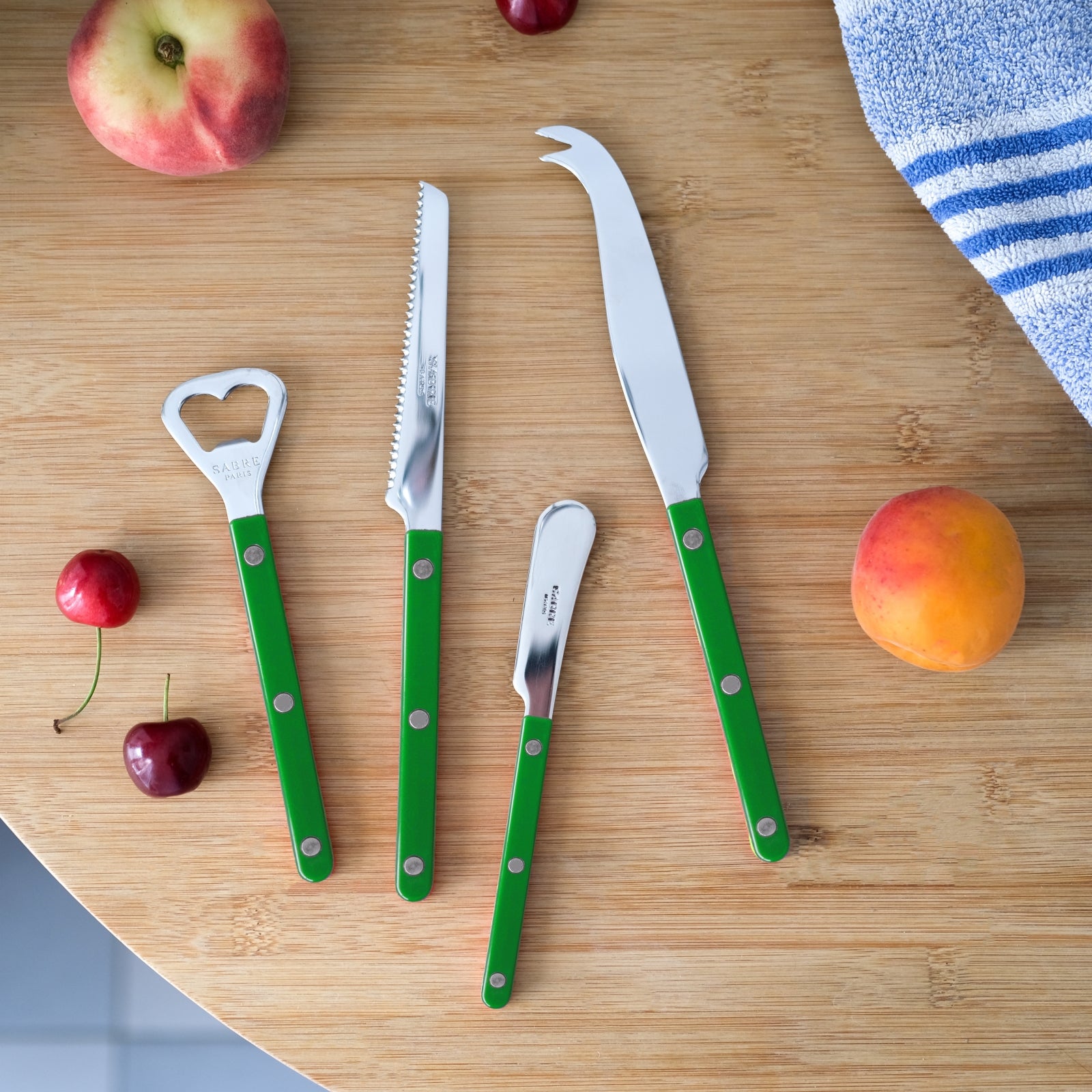 Bistrot Solid, Garden green - Bistrot aperitif set