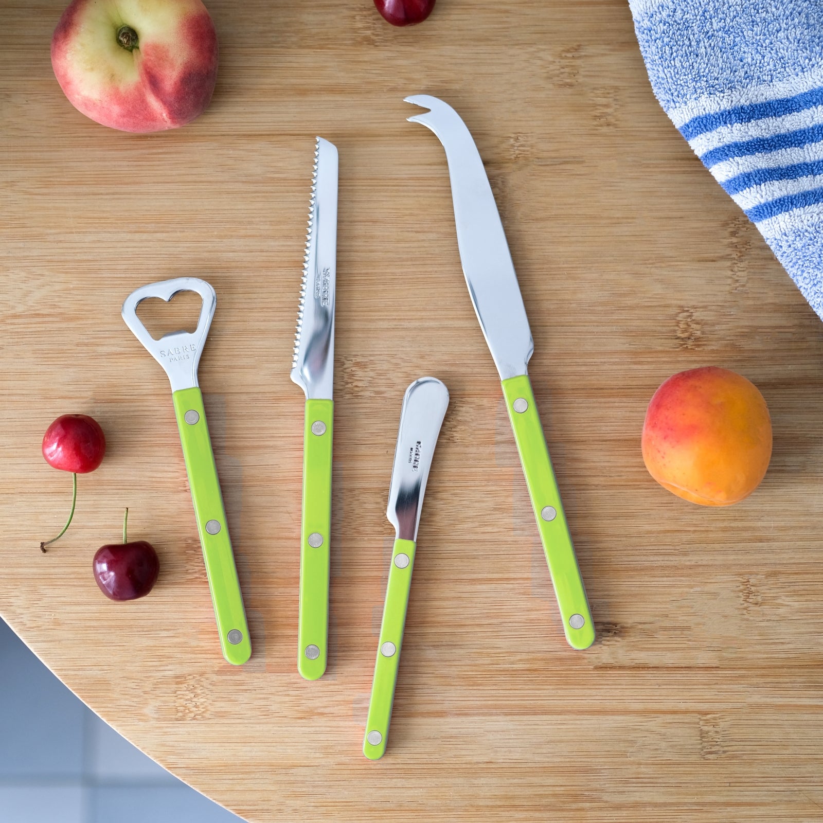 Bistrot Solid, Lime - Aperitif-Set Bistrot