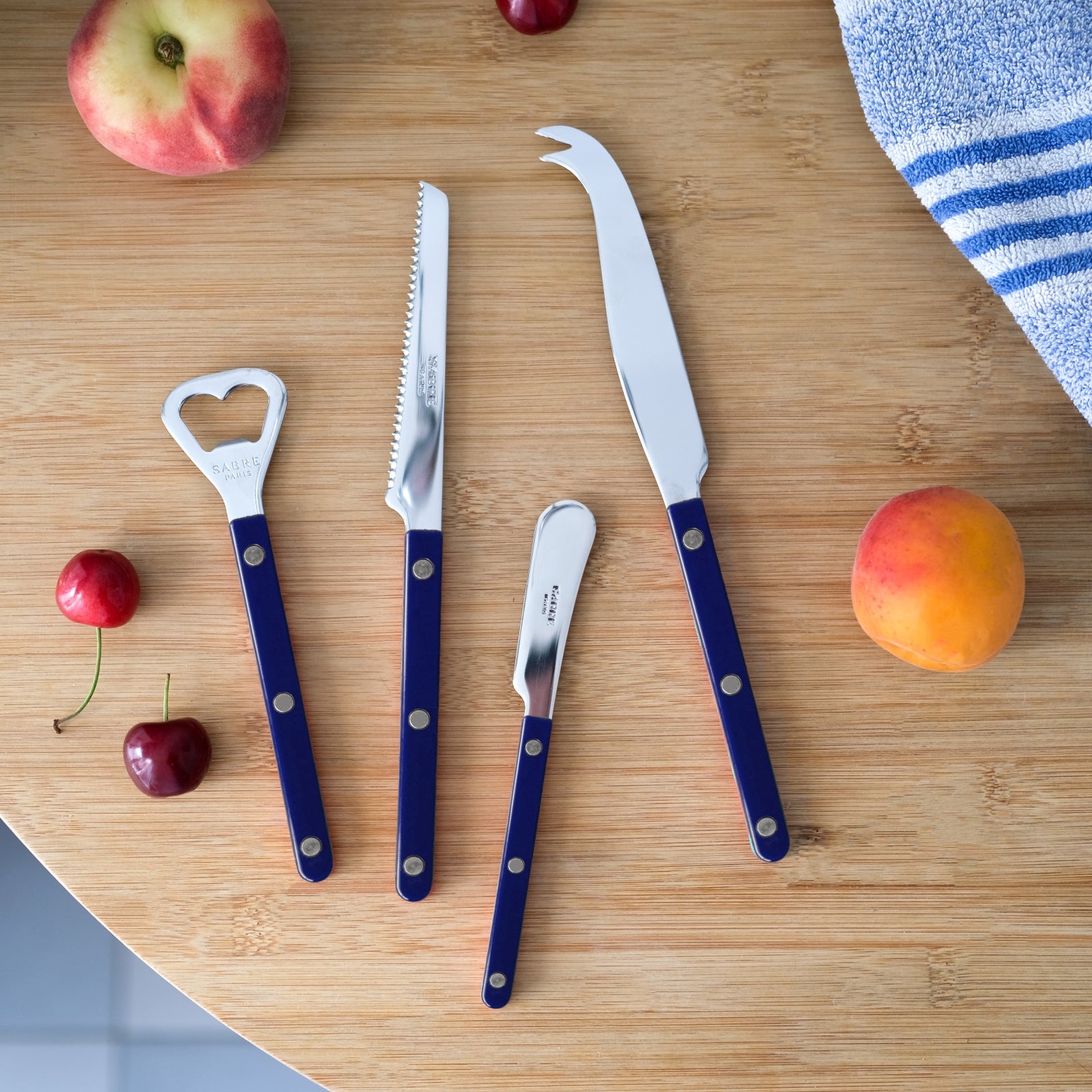 Bistrot Uni, Bleu marine - Coffret Set Apéro