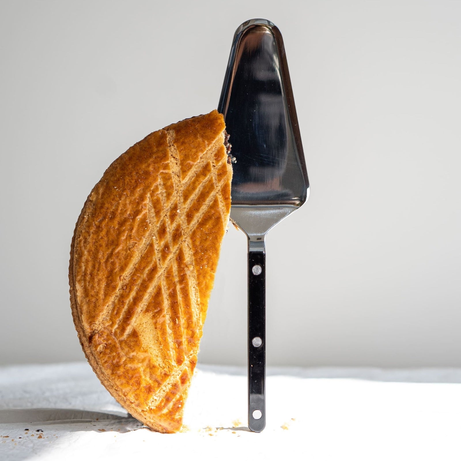 Bistrot Uni, Noir - Coffret de 2 pelles à tarte