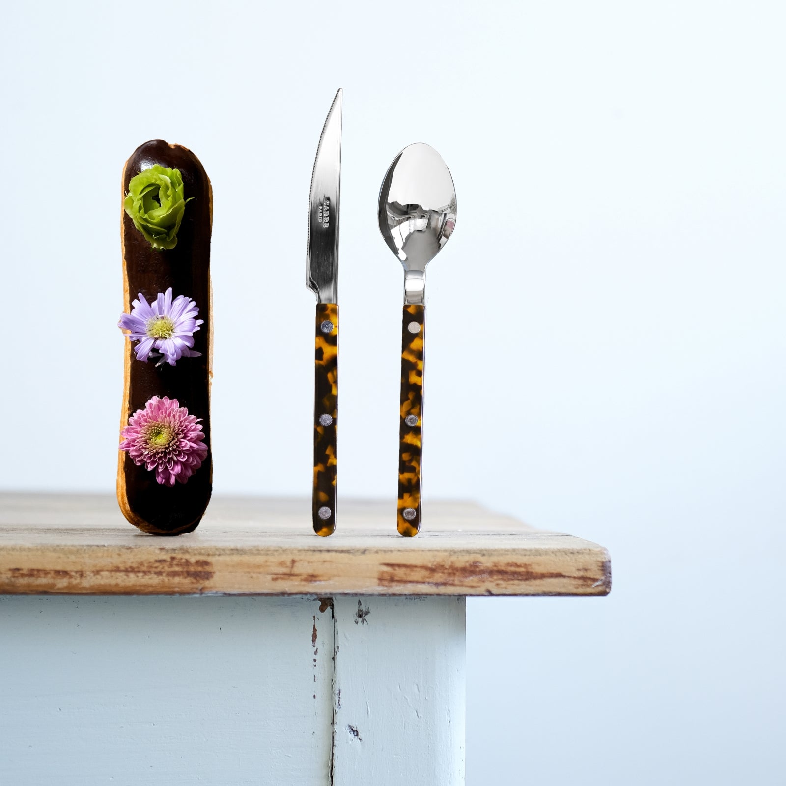 Bistrot Tortoise, Schildpatt-Effekt - Dessertmesser