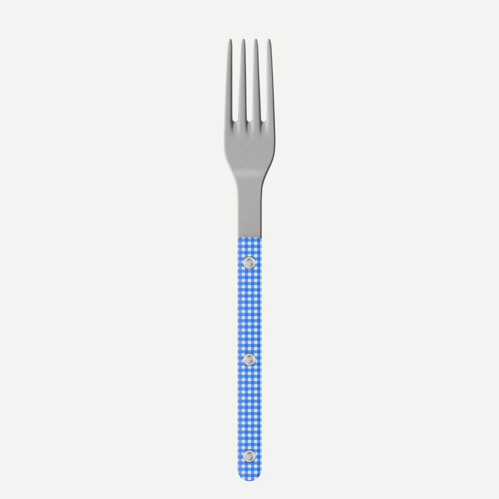 Bistrot Vintage Vichy, Bleu - Fourchette de table