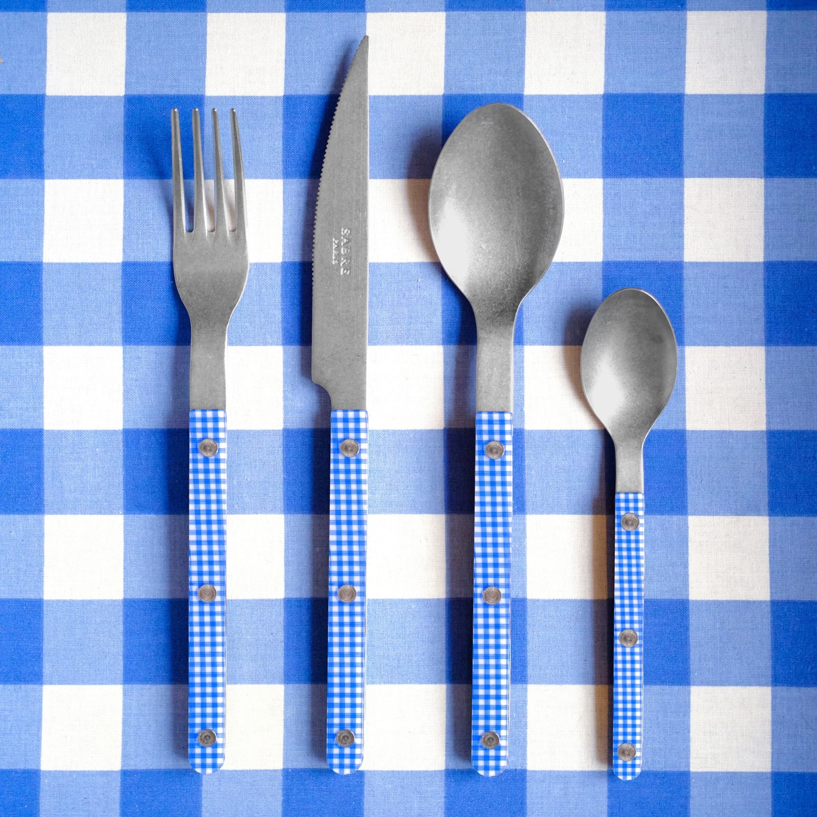 Bistrot Vintage Vichy, Bleu
