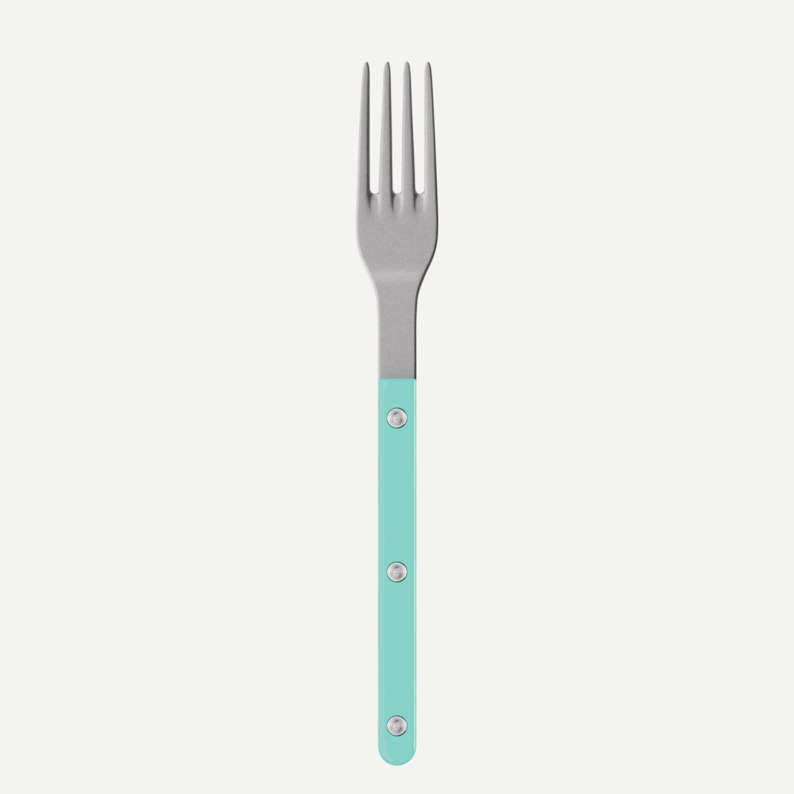 Bistrot Vintage Uni, Turquoise - Fourchette de table