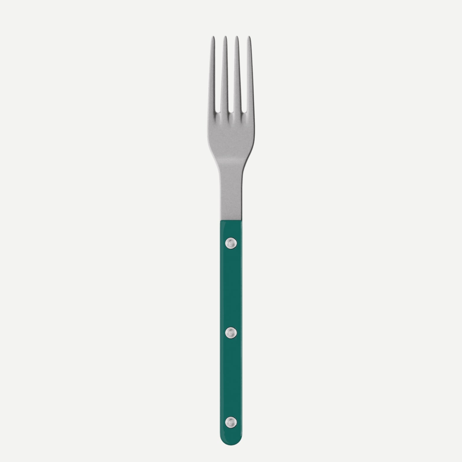 Bistrot Vintage Uni, Bleu canard - Fourchette de table