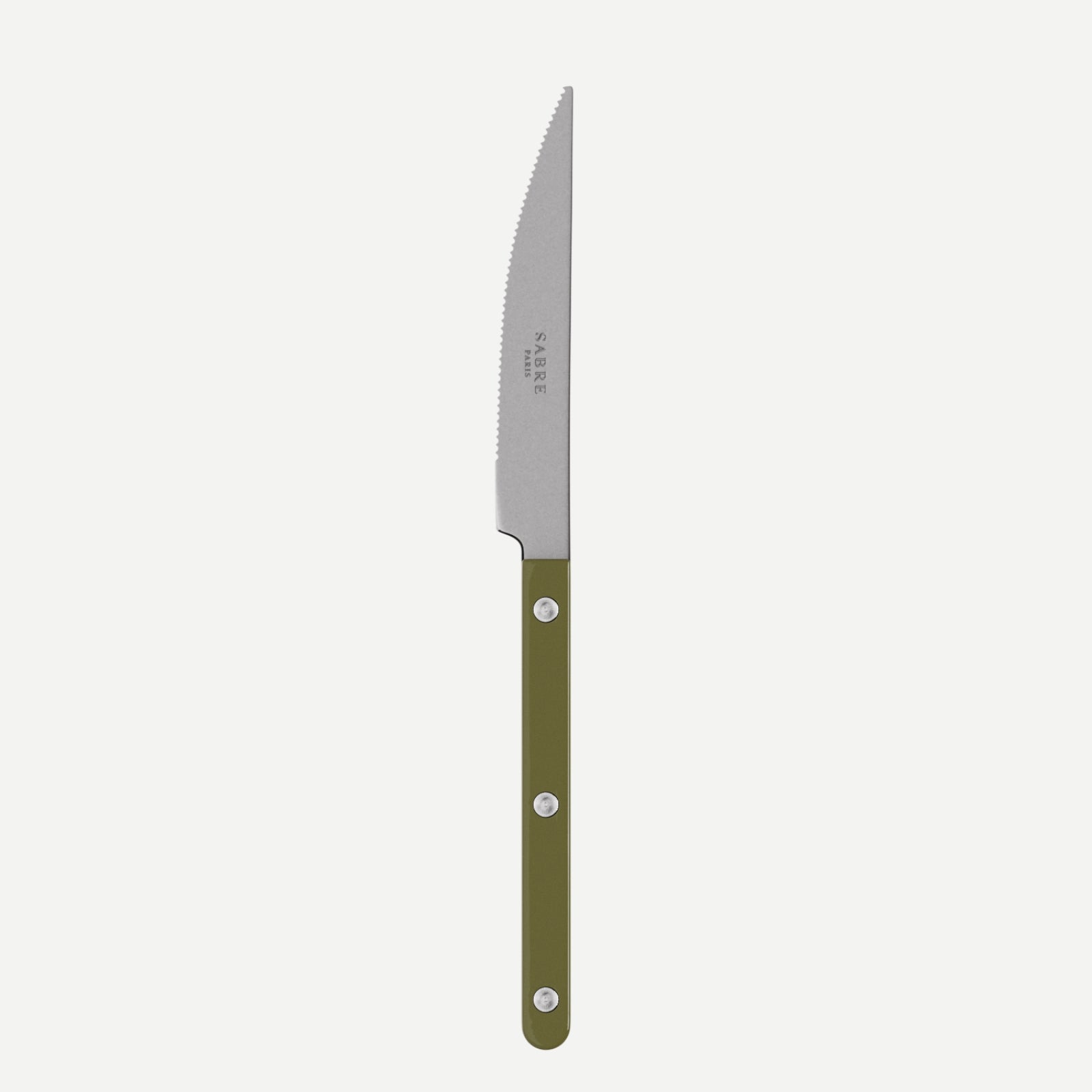 Bistrot Vintage Solid, Green fern - Dinner knife