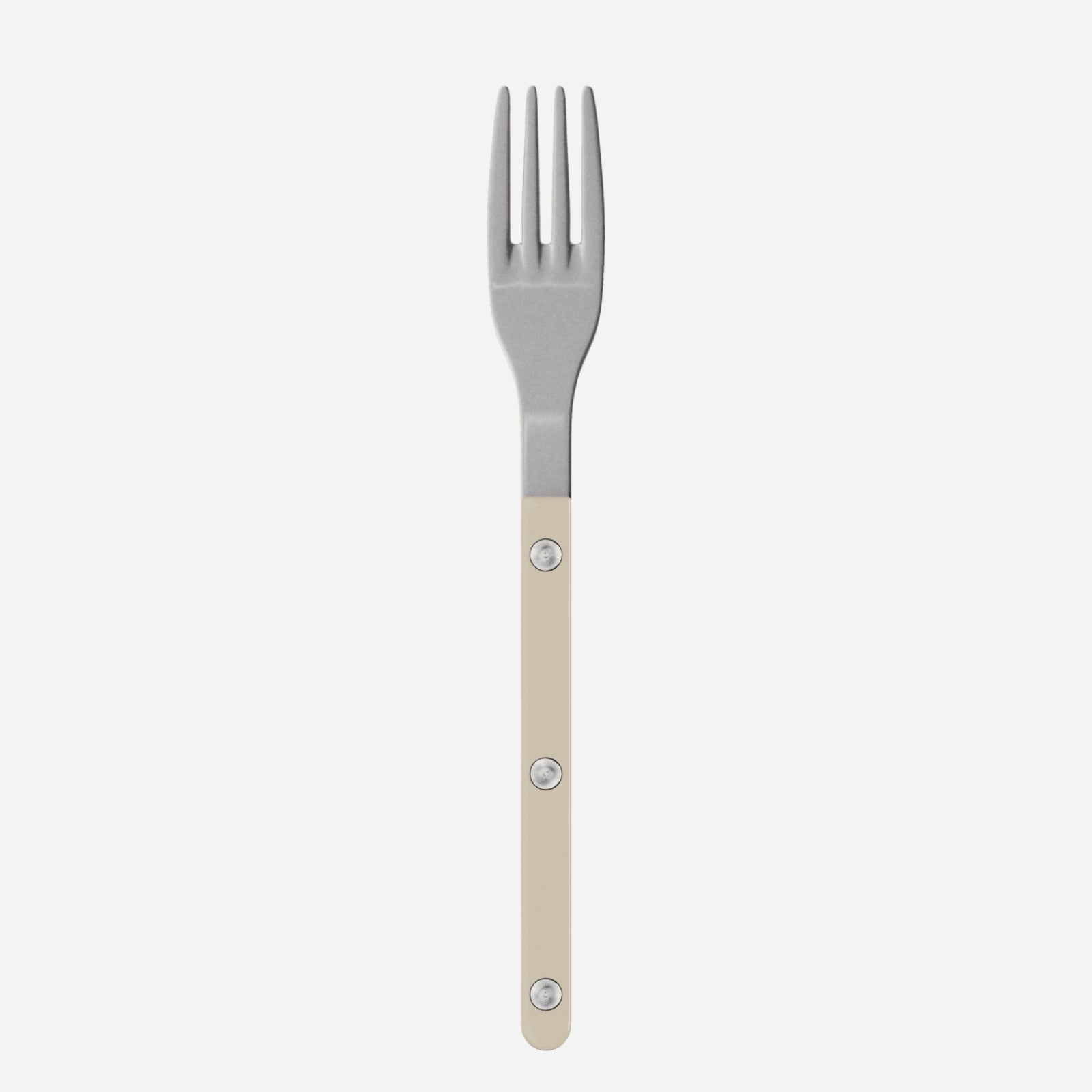 Bistrot Vintage Solid, Mastic Hellbeige - Dessertgabel
