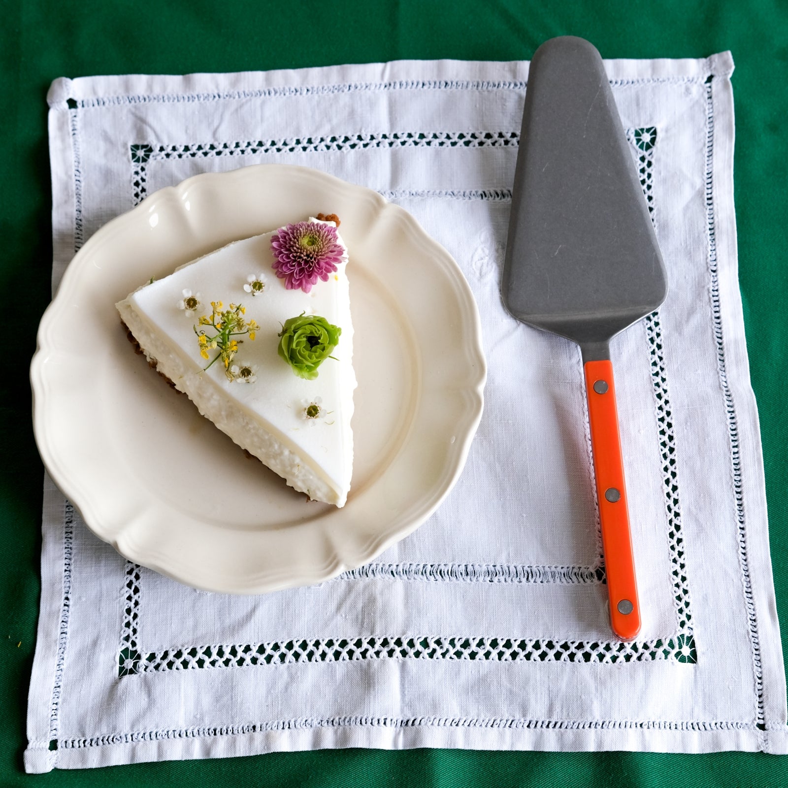 Bistrot Vintage Uni, Orange - Pelle à tarte