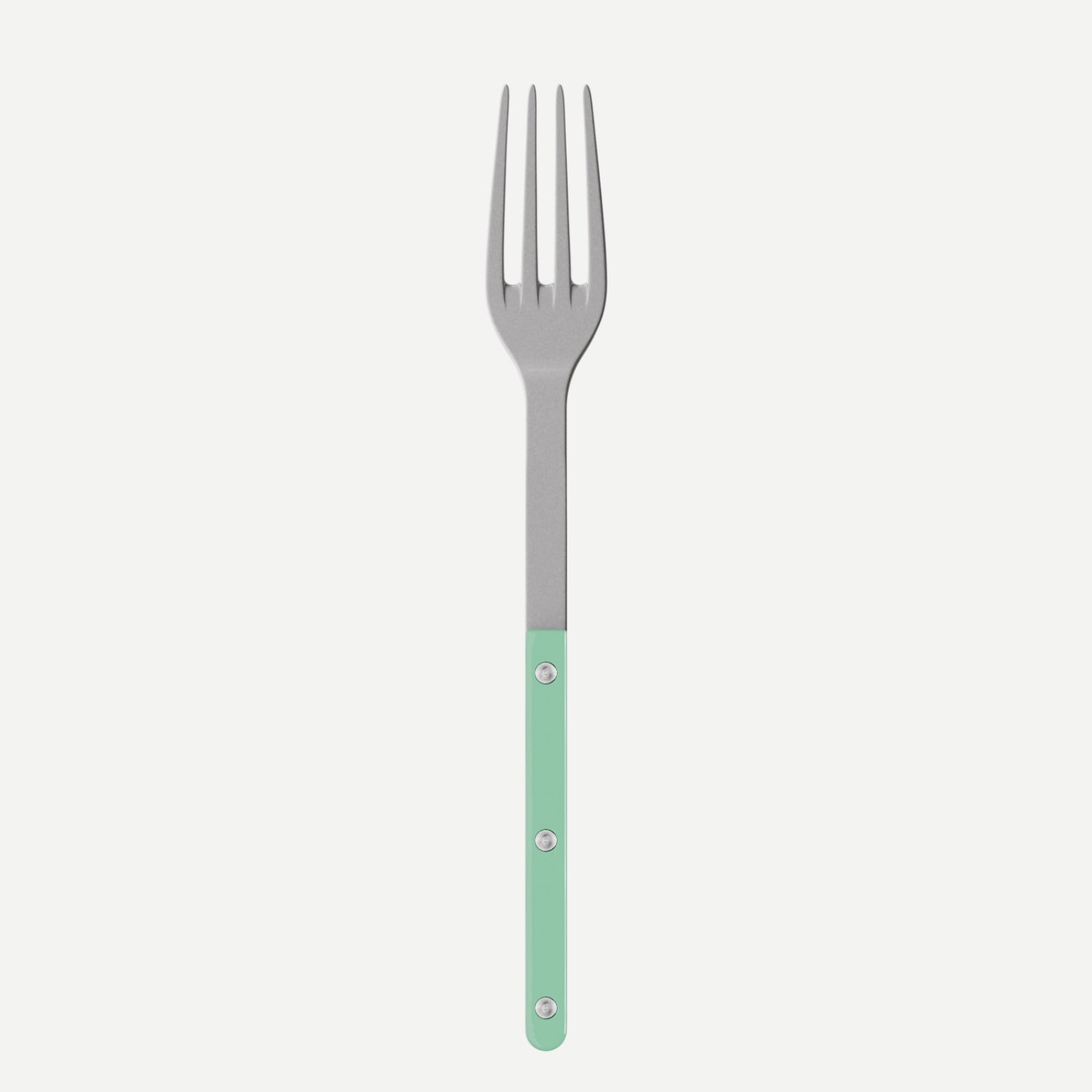 Bistrot Vintage Uni, Vert pastel - Fourchette de service
