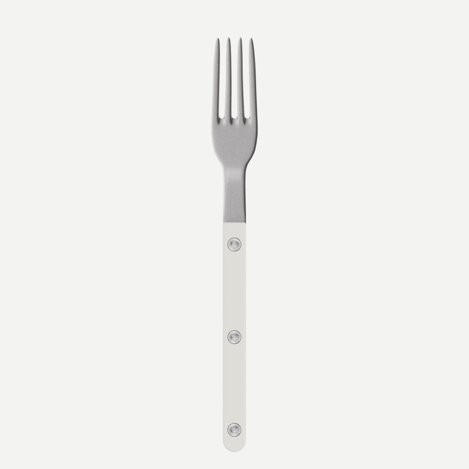 Bistrot Vintage Solid, White - Small fork