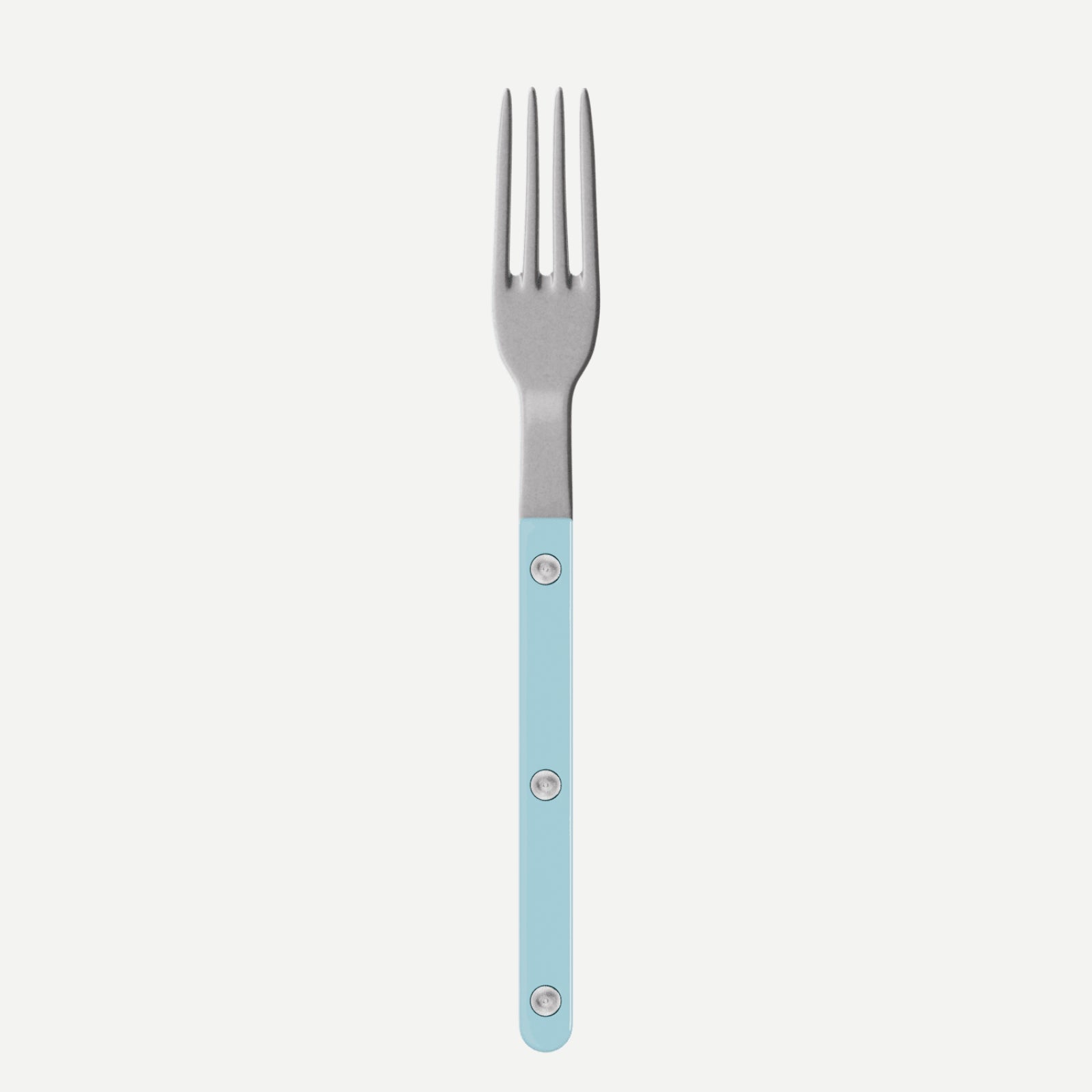 Bistrot Vintage Uni, Bleu pastel - Petite fourchette