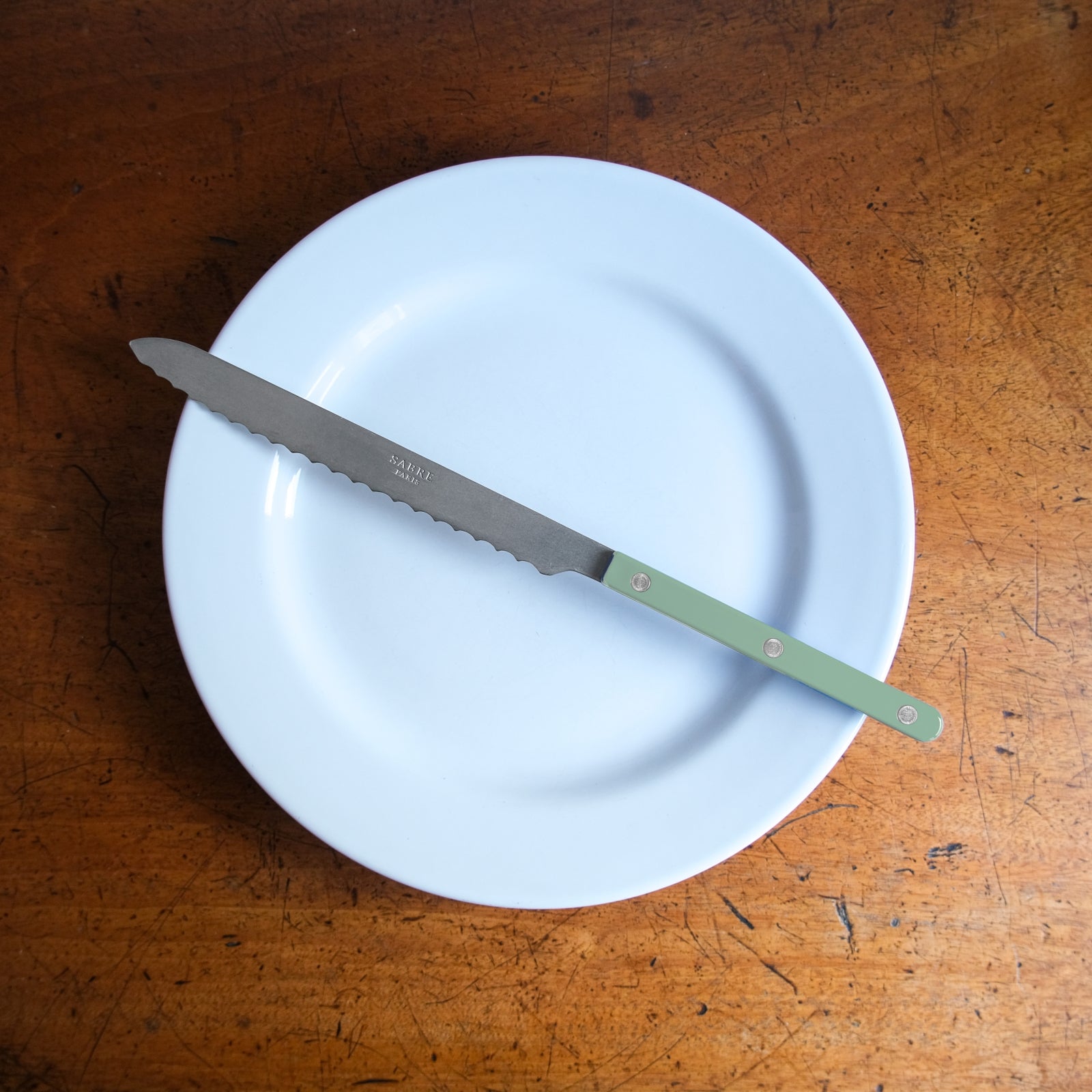 Bistrot Vintage Solid, Asparagus - Bread knife