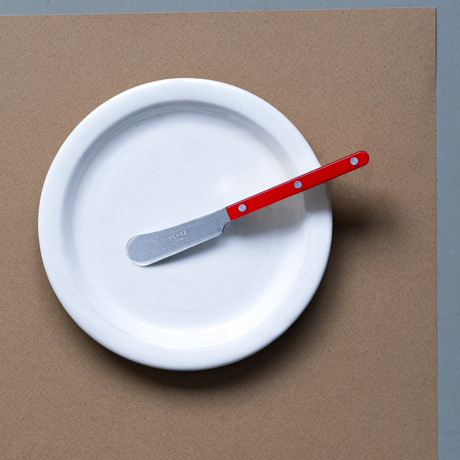 Bistrot Vintage Solid, Red - Butter spreader