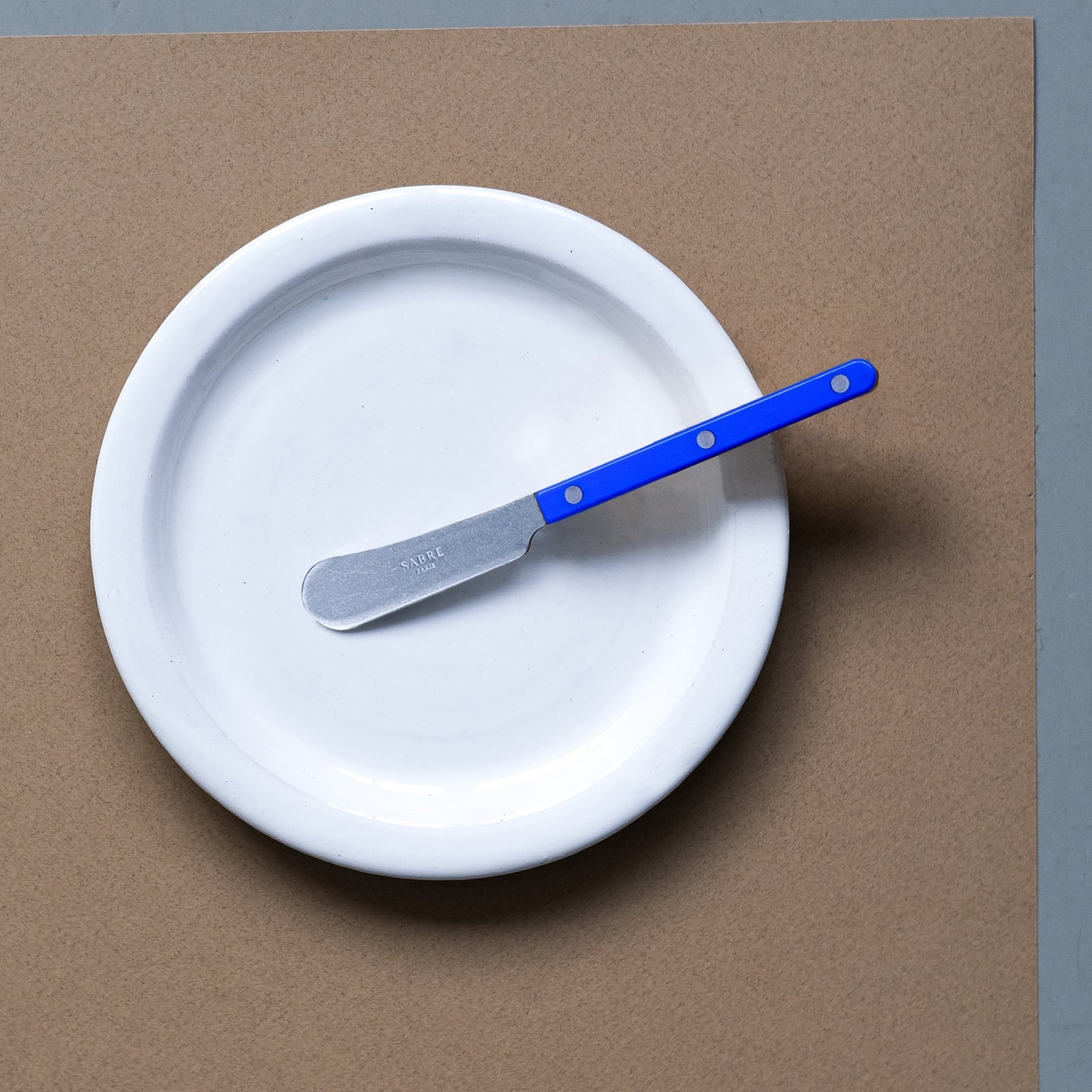 Bistrot Vintage Uni, Bleu outremer