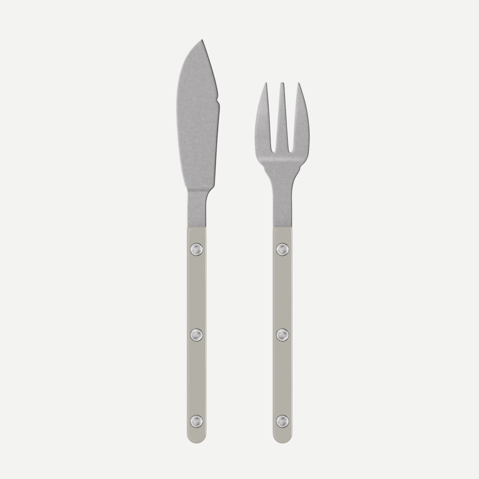 Bistrot Vintage Uni, Gris