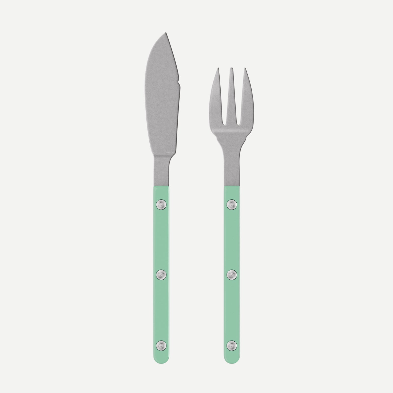 Bistrot Vintage Uni, Vert pastel