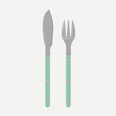 Bistrot Vintage Uni, Vert pastel