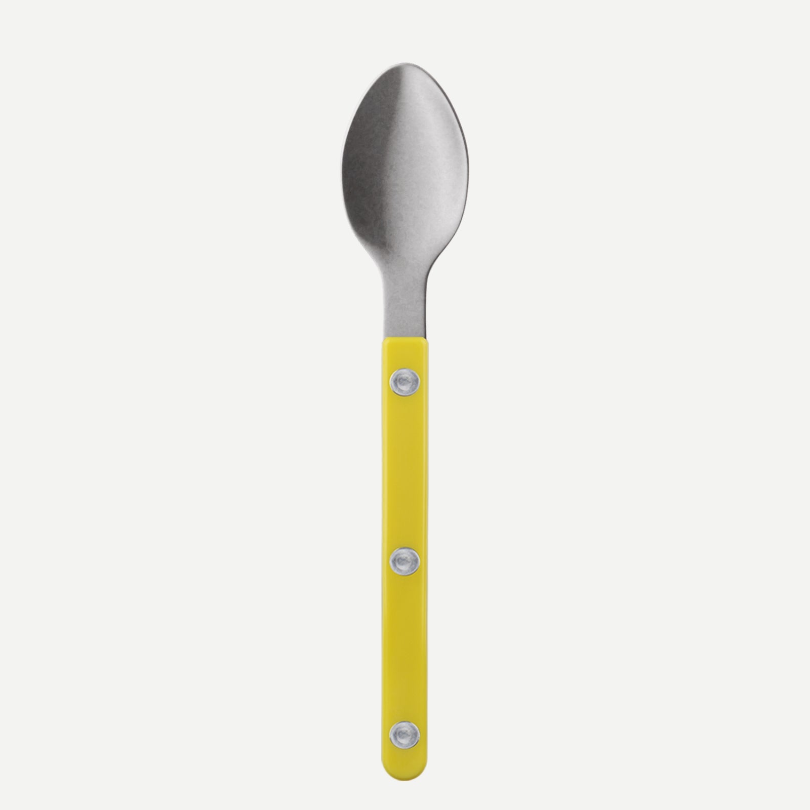 Bistrot Vintage Solid, Yellow - Espresso spoon