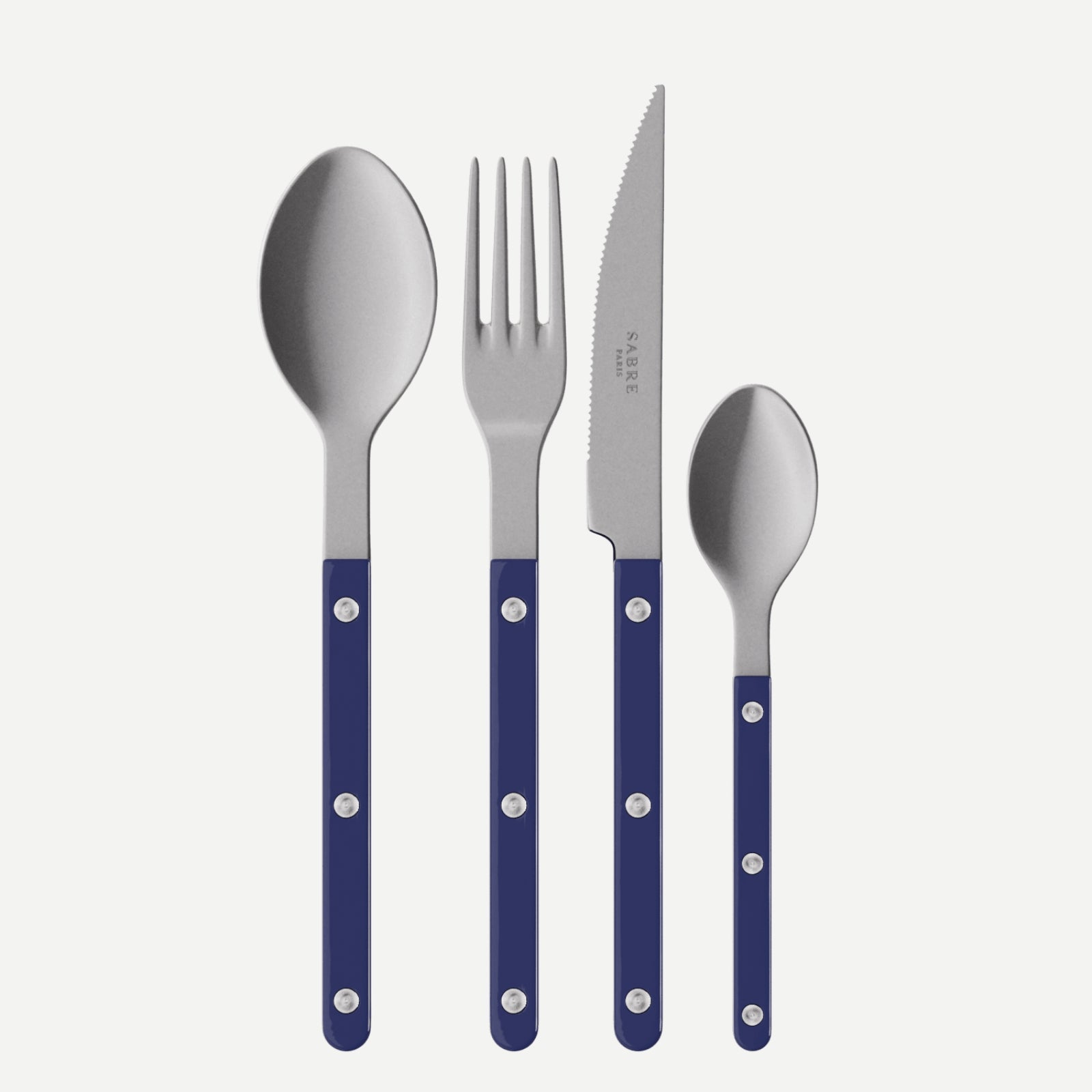 Bistrot Vintage Uni, Bleu marine